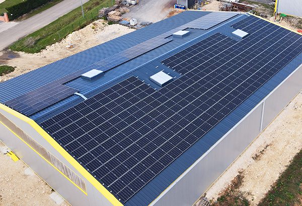 Installation photovoltaïque sur toiture en autoconsommation